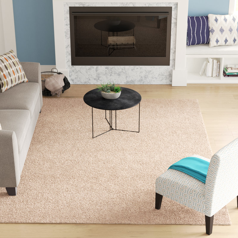 Ebern Designs Amatury Taupe Area Rug & Reviews Wayfair